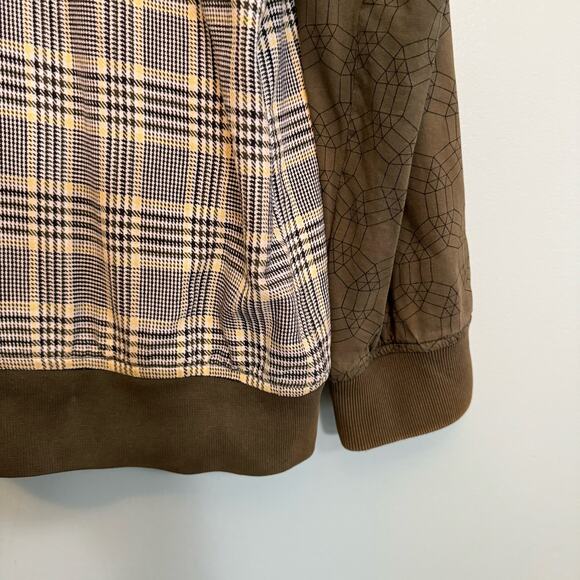 Massive Revolution Jacket Men 3X Green Plaid Reversible Full Zip Pockets Outdoor - Picture 12 of 16